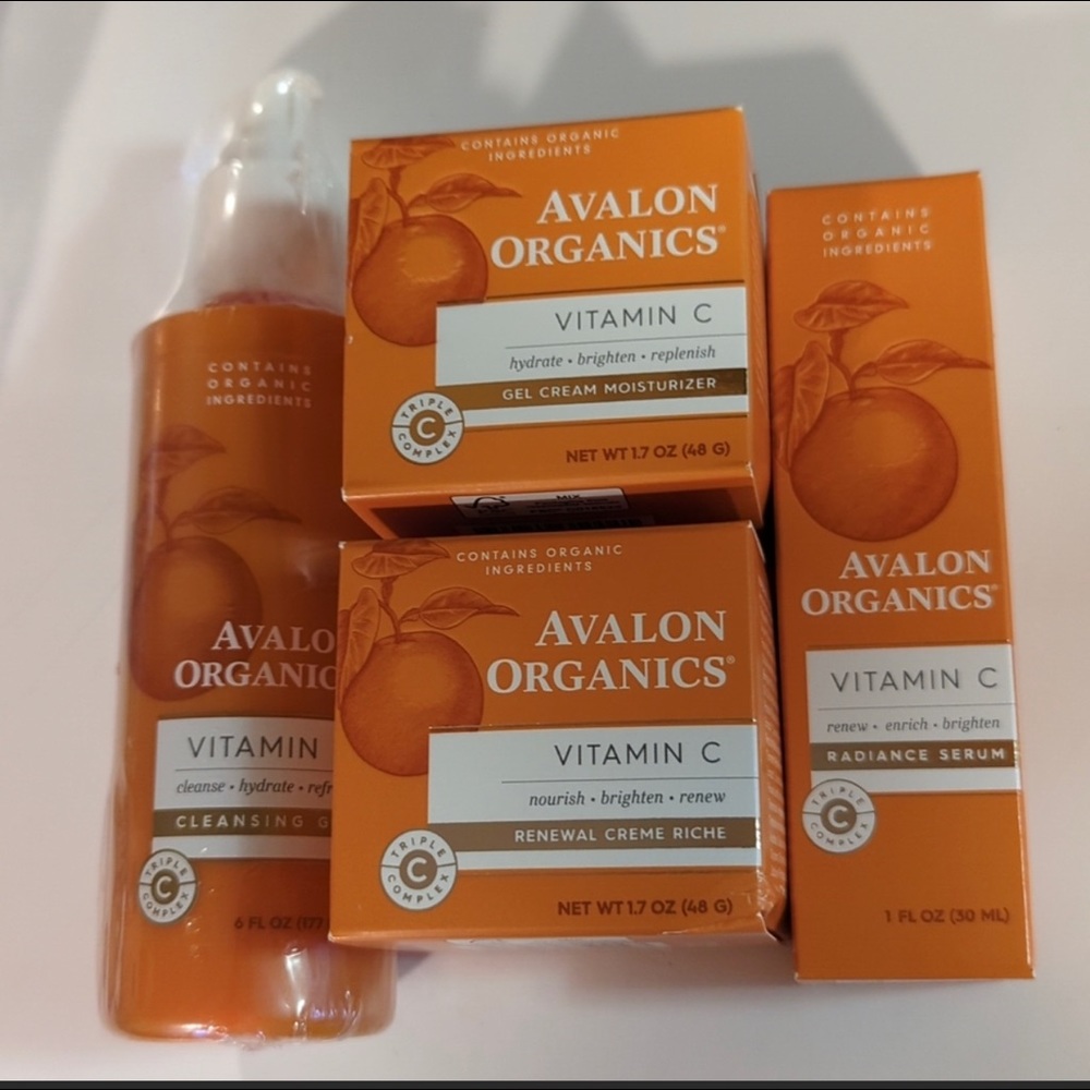 Avalon organics vitamin C bundle